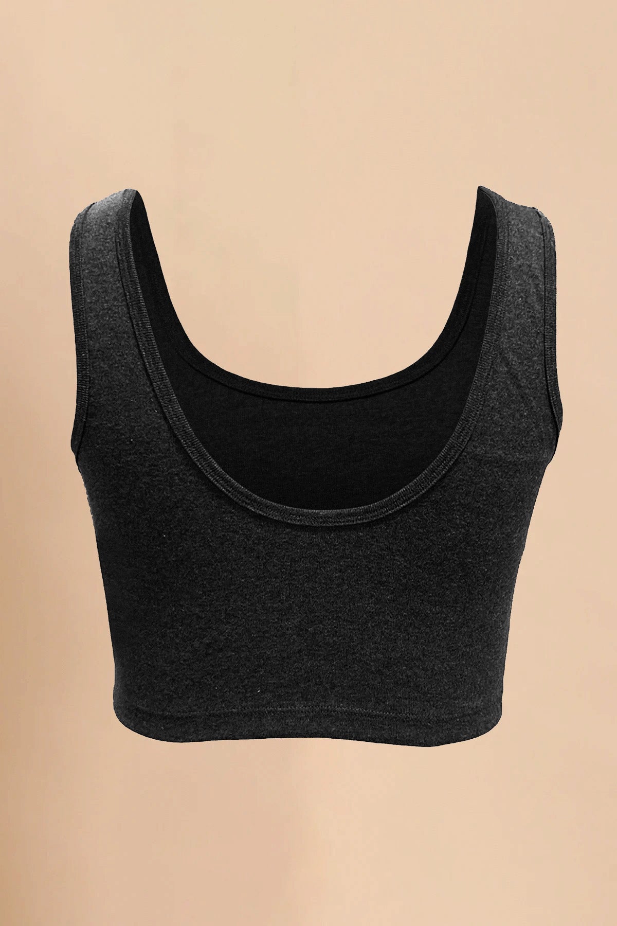 Women's 100% Organic Cotton Rib Bra Liner