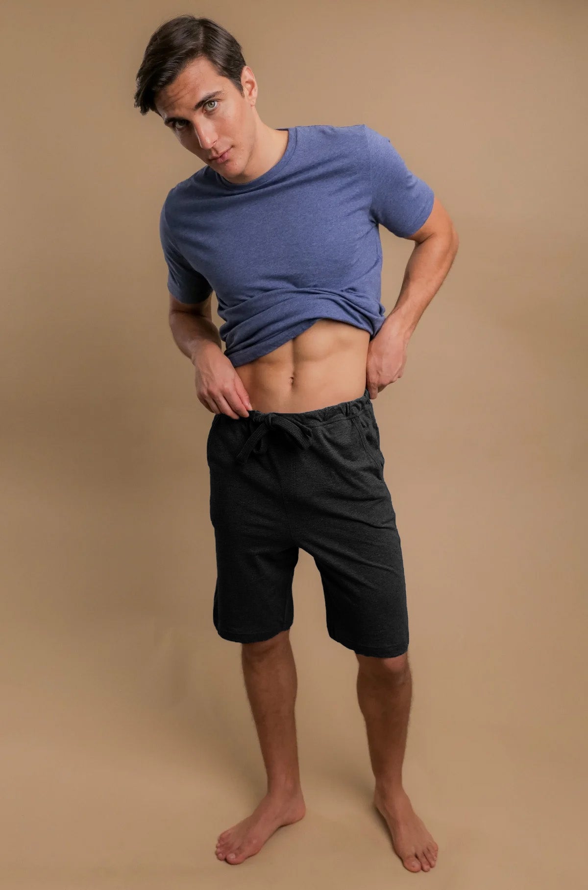 Men's Drawstring Lounge Shorts