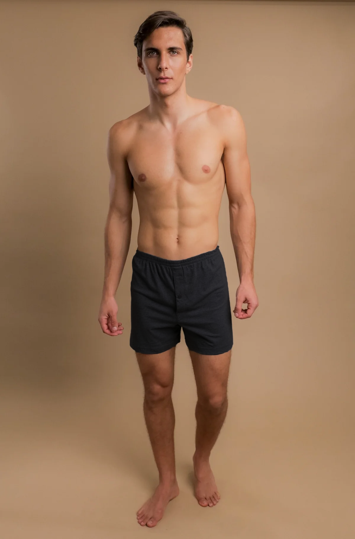 Men's Elasticized Loose Boxer Shorts