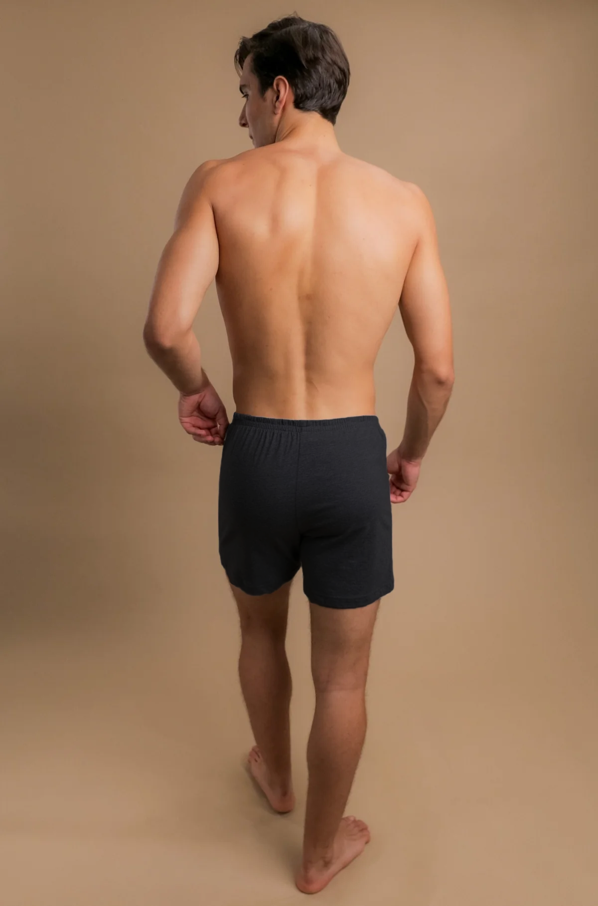 Men's Elasticized Loose Boxer Shorts