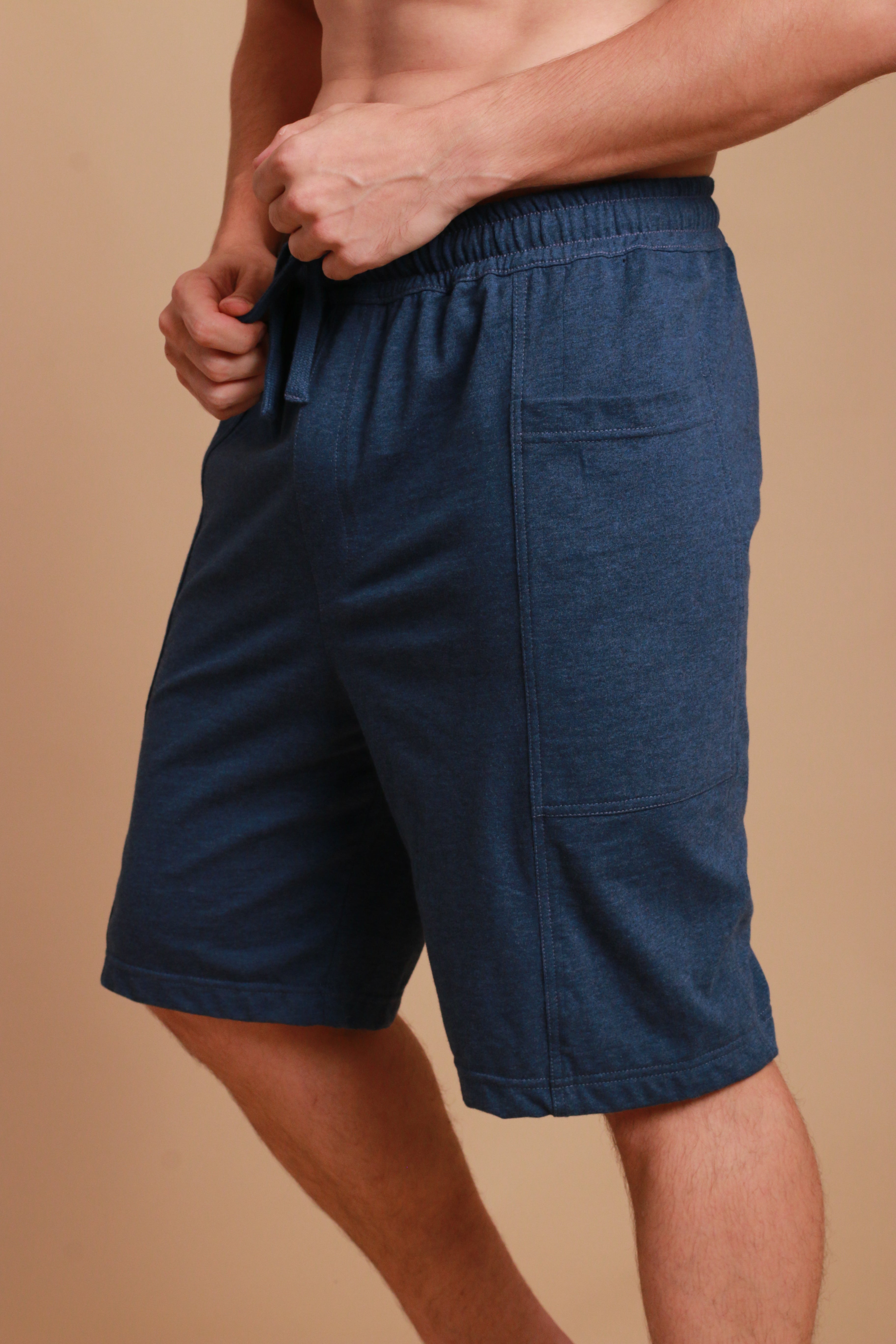 Cottonique Elasticized Lounge Short with Drawstring