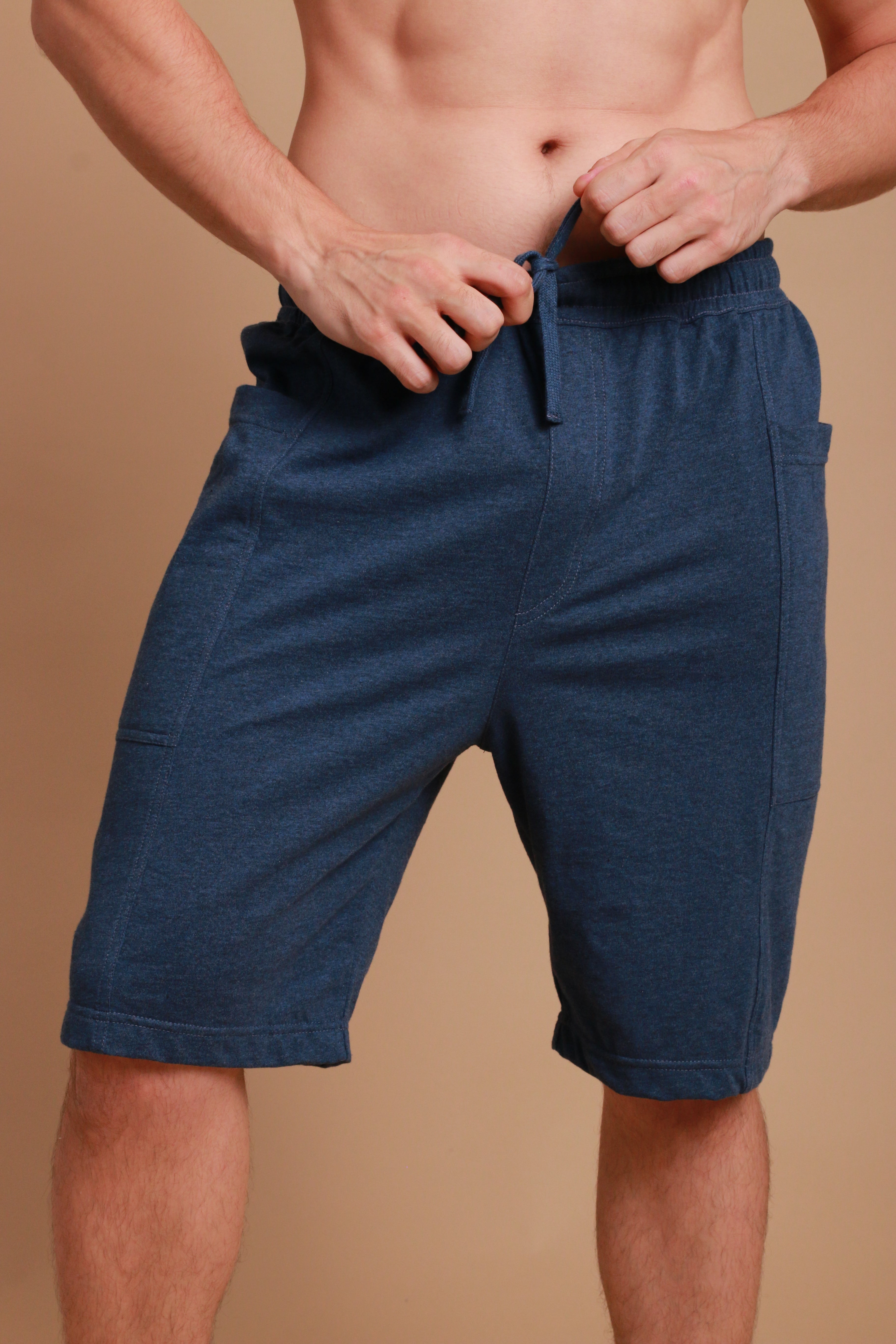 Cottonique Elasticized Lounge Short with Drawstring