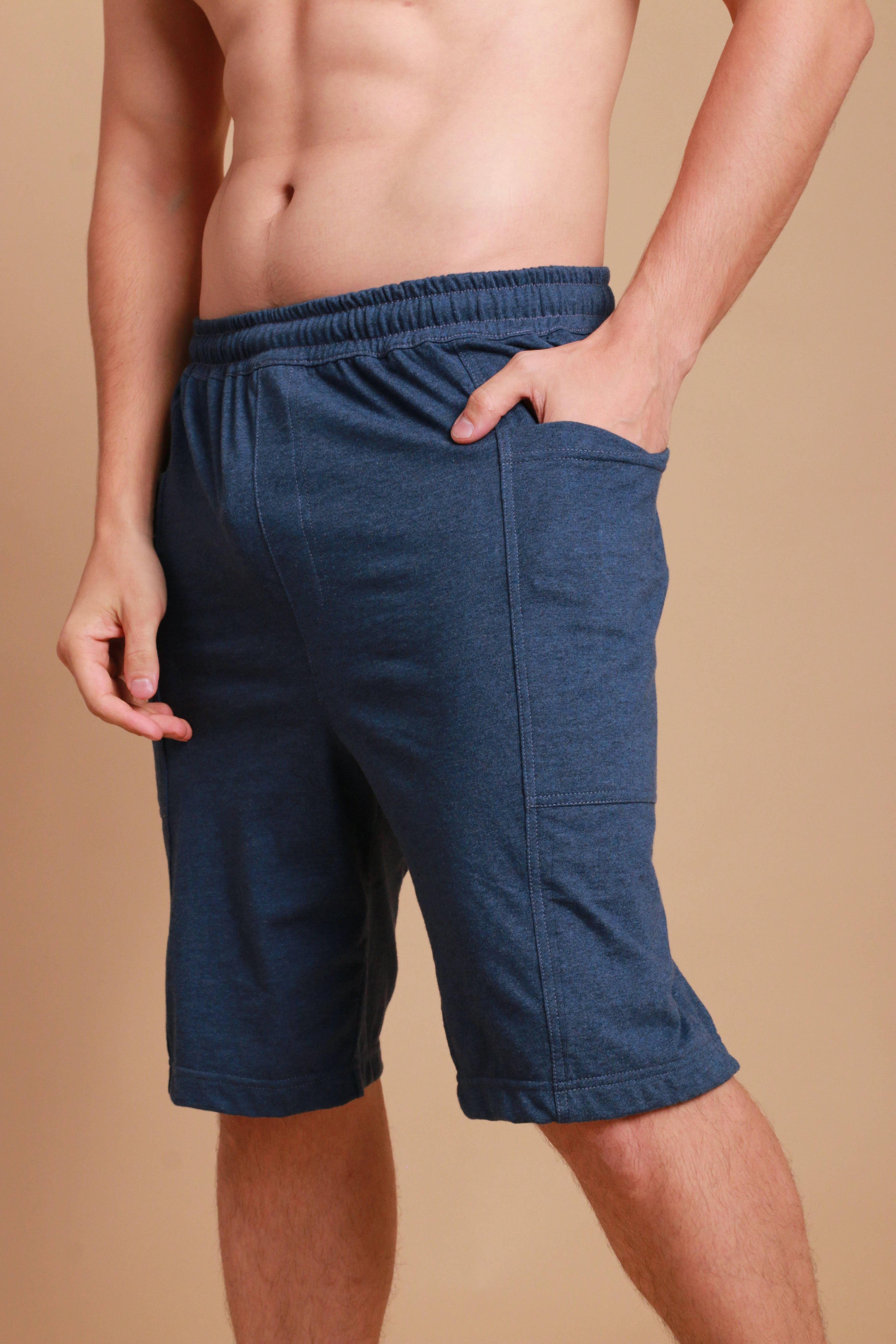 Cottonique Elasticized Lounge Short with Drawstring