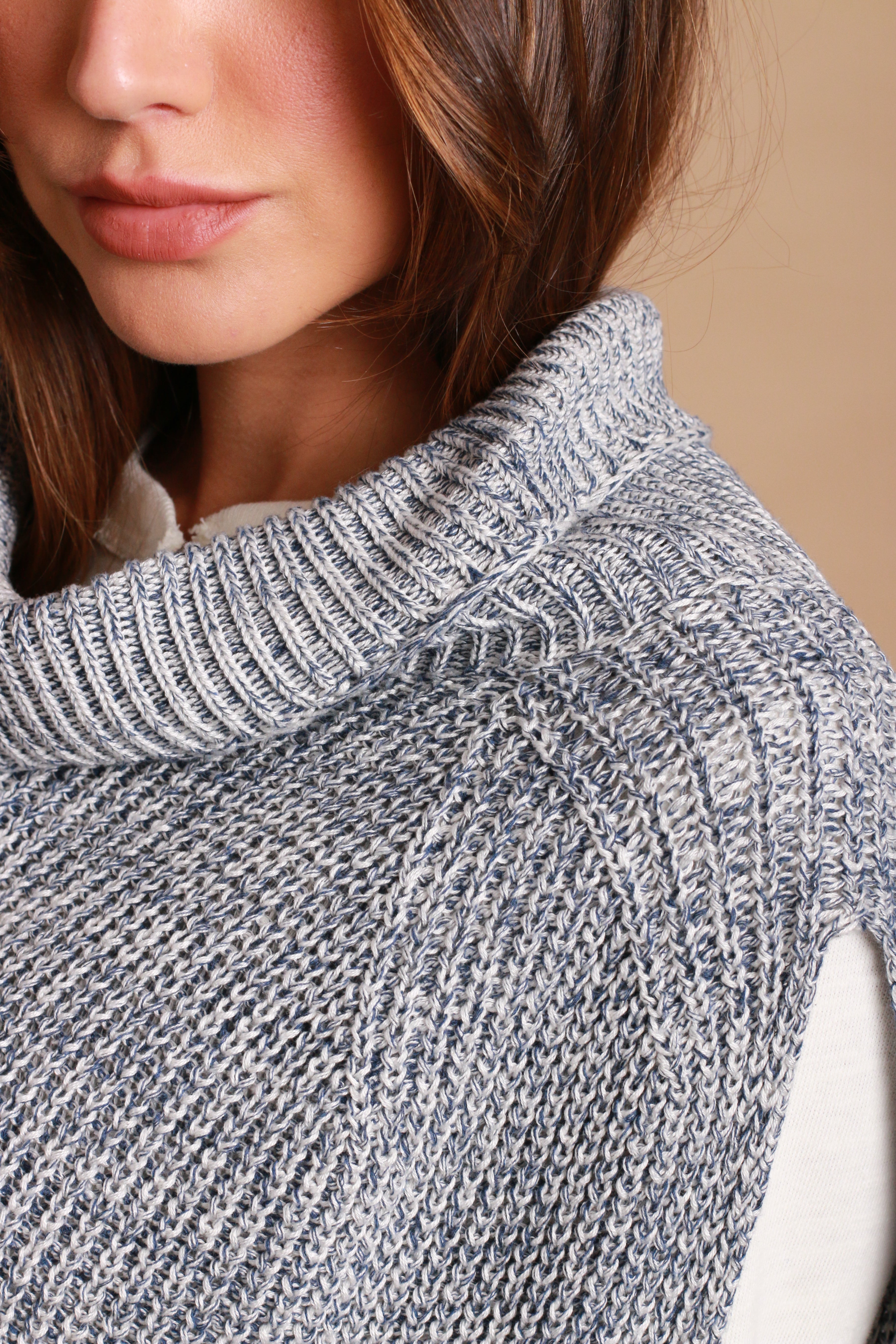 Superposition à col roulé anti-allergie pour femmes