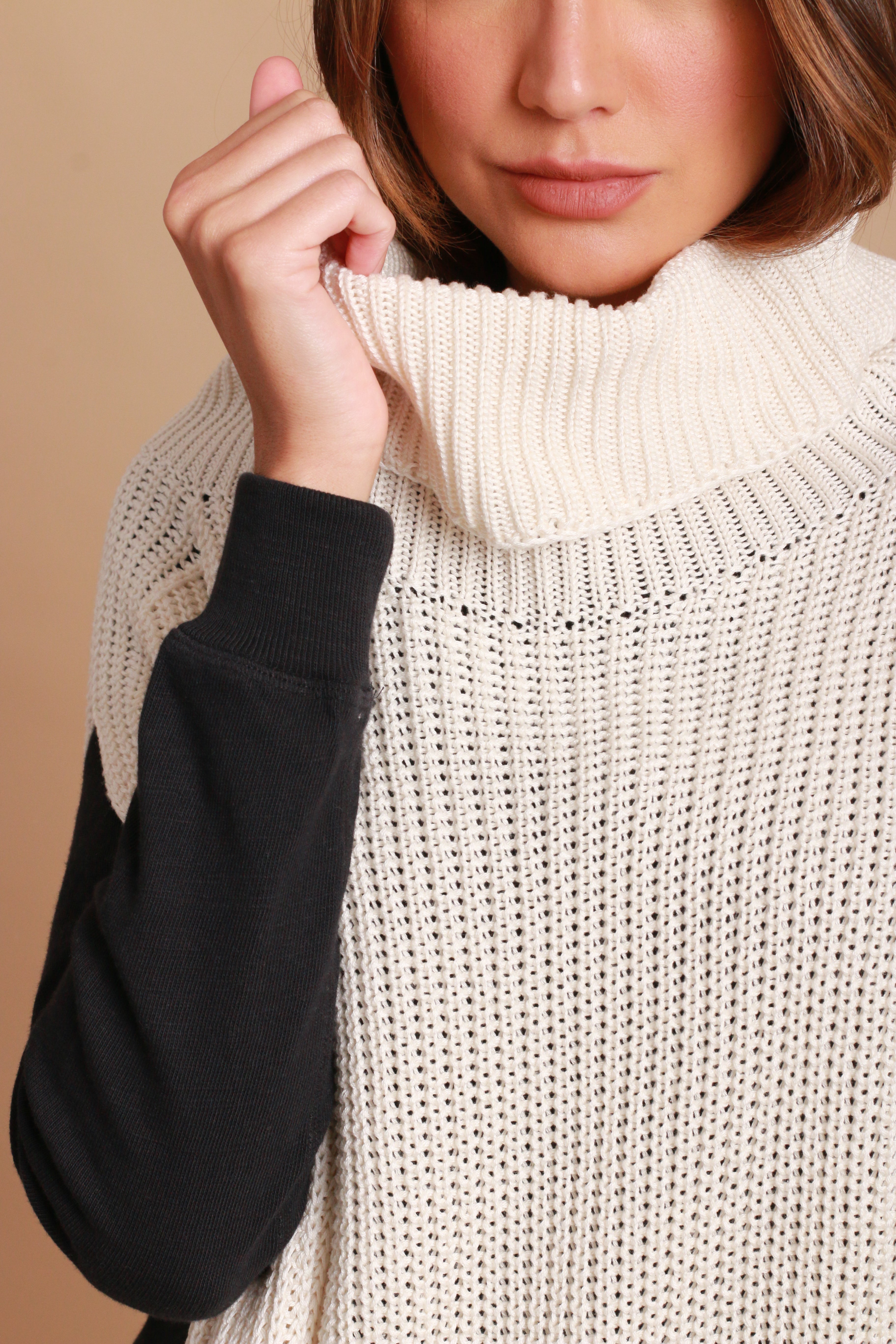 Allergiefreie Pom-Mütze für Damen