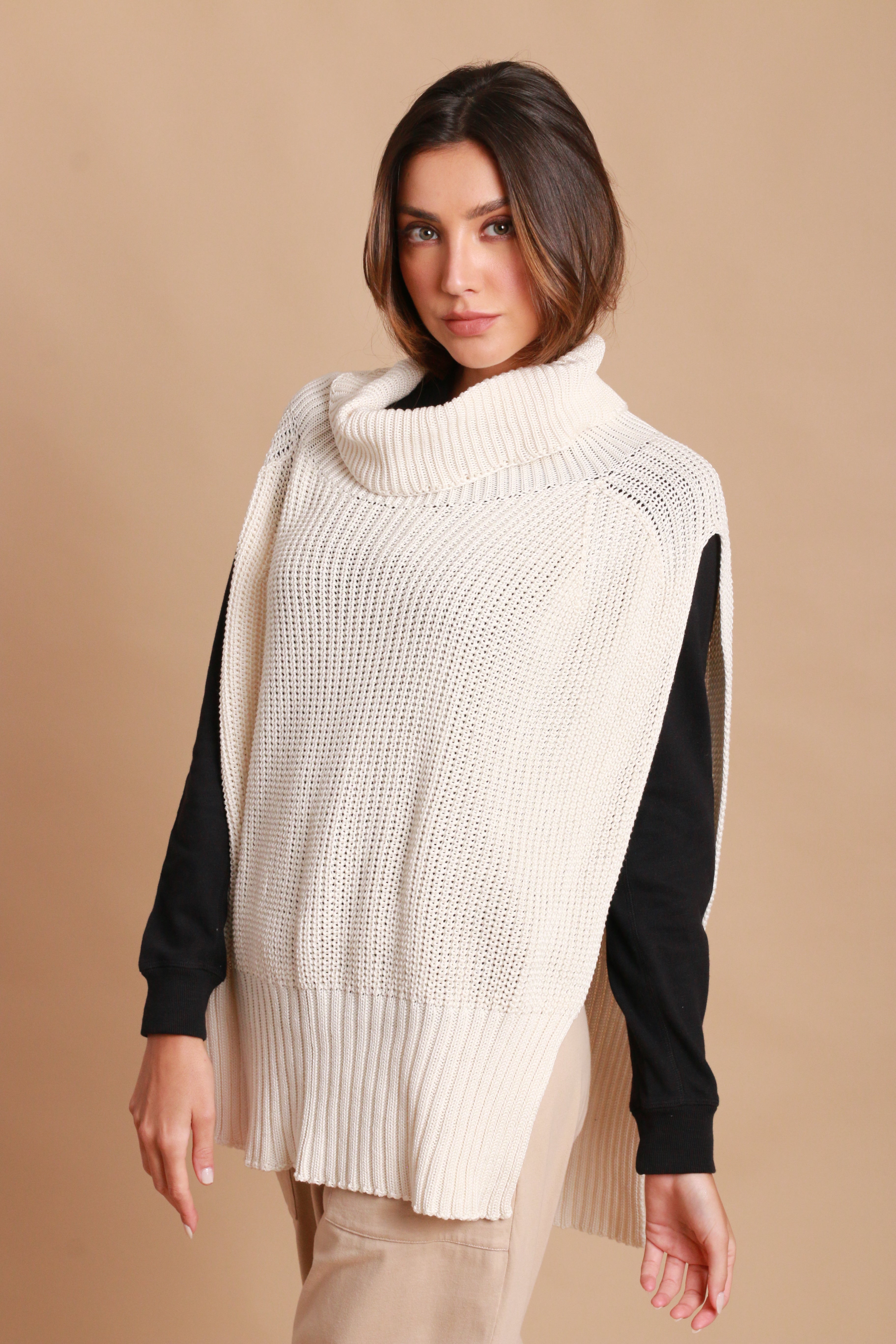 Allergiefreie Pom-Mütze für Damen