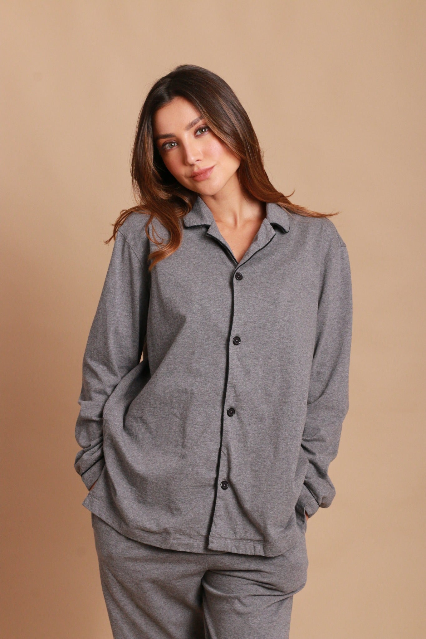 Allergy-Free Organic Cotton Pajama Shirt