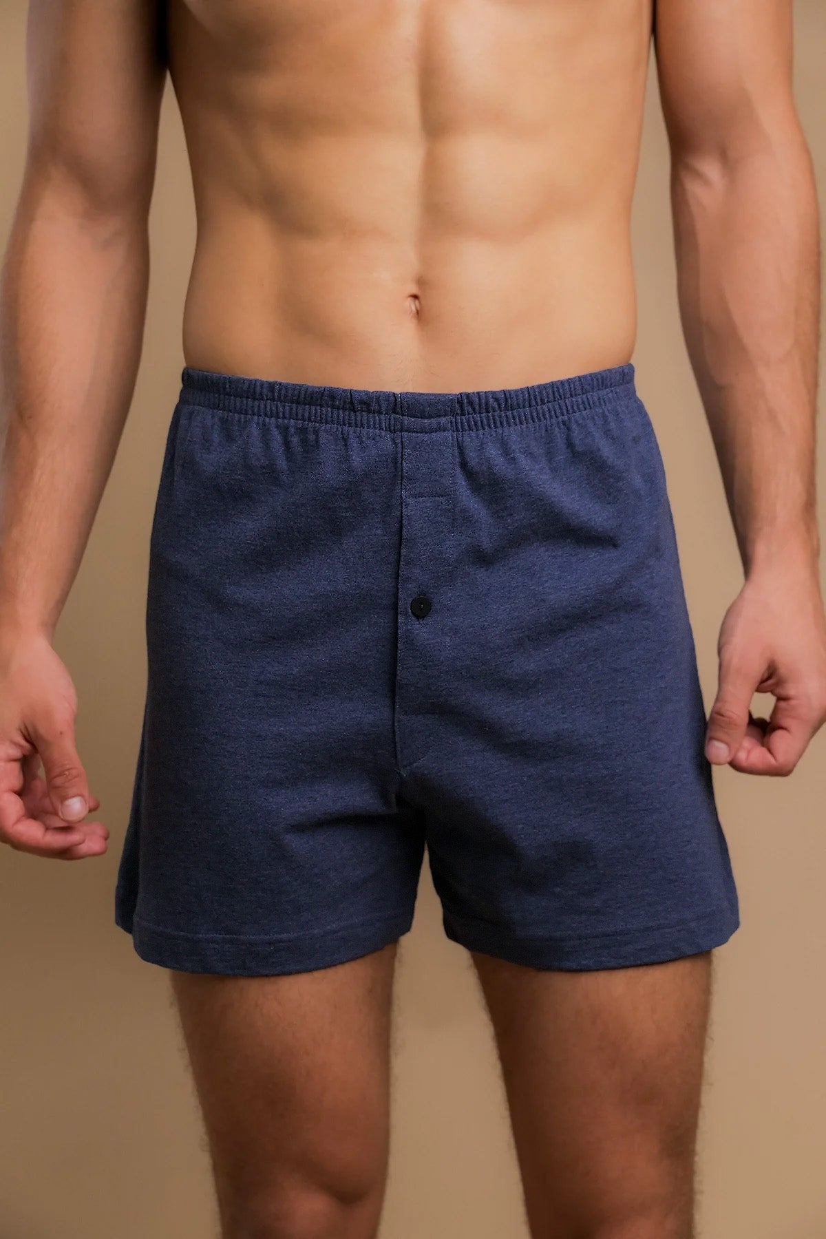 Men's Elasticized Loose Boxer Shorts