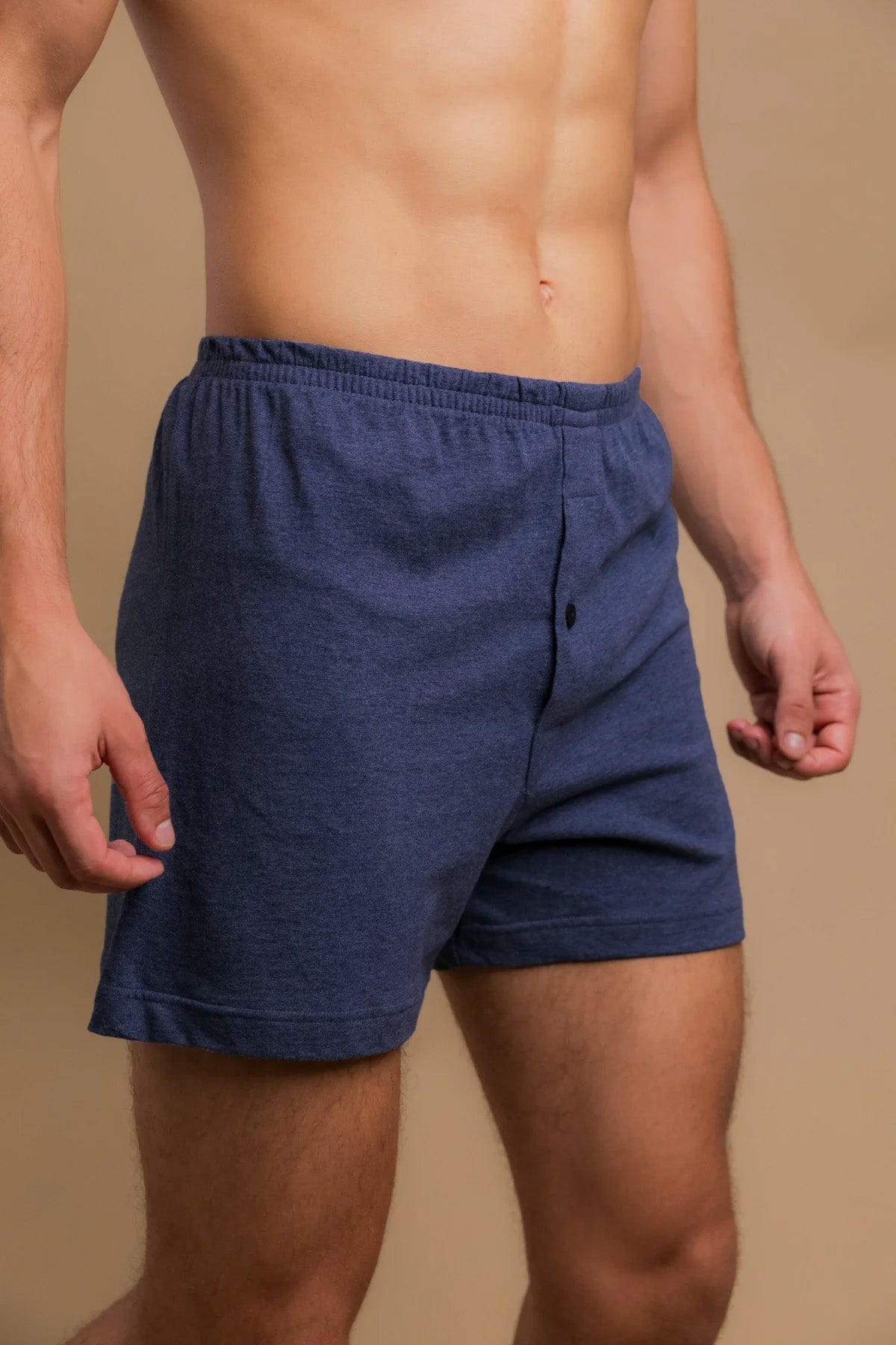 Men's Elasticized Loose Boxer Shorts