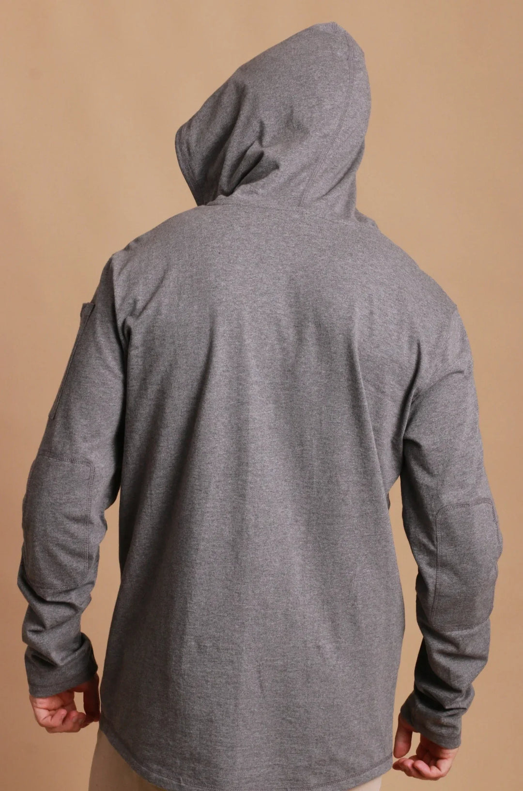 Sweat à capuche en jersey pour homme avec masque de sommeil intégré
