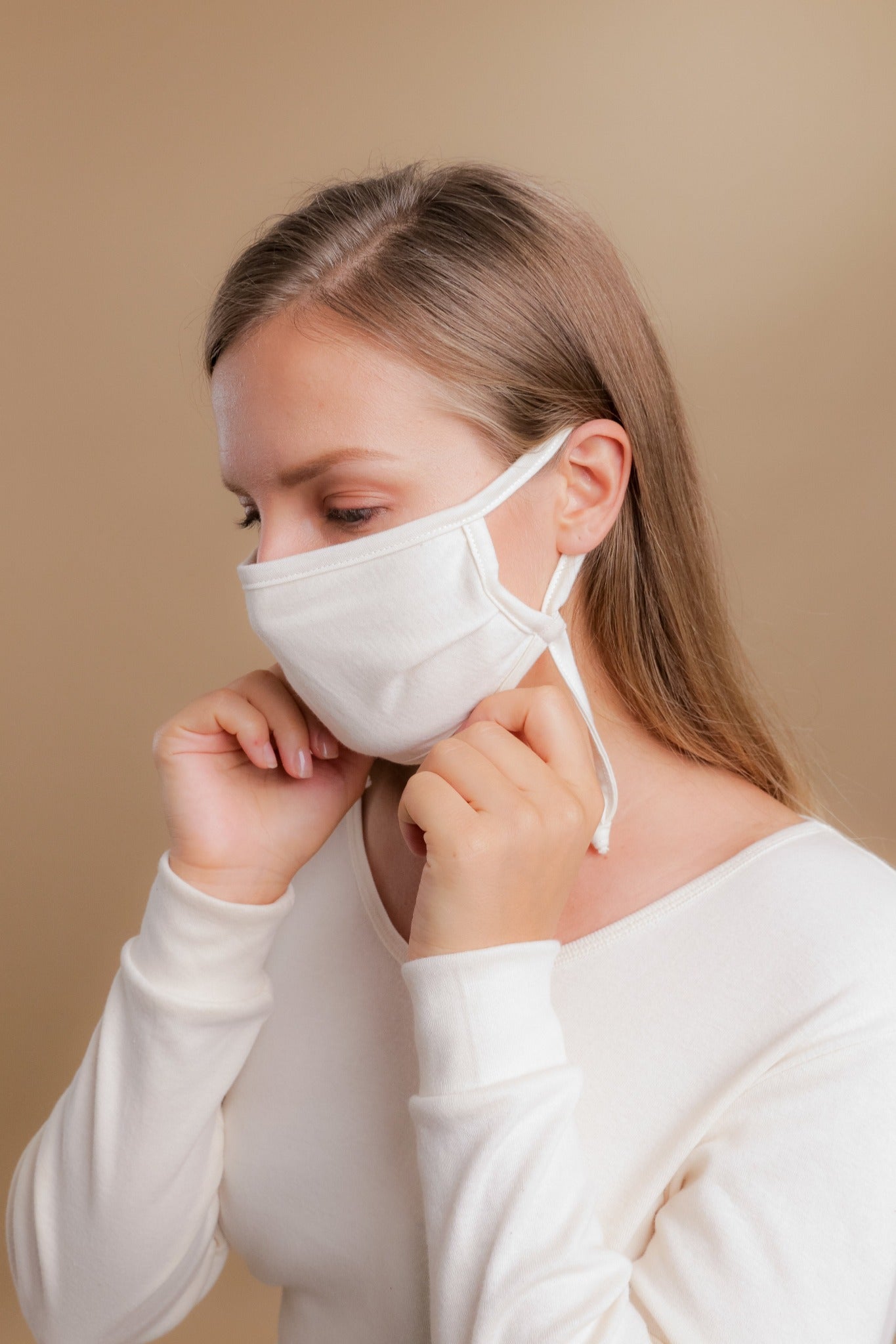 Hypoallergenic Face Mask with Adjustable Earloops ( 2/pack )