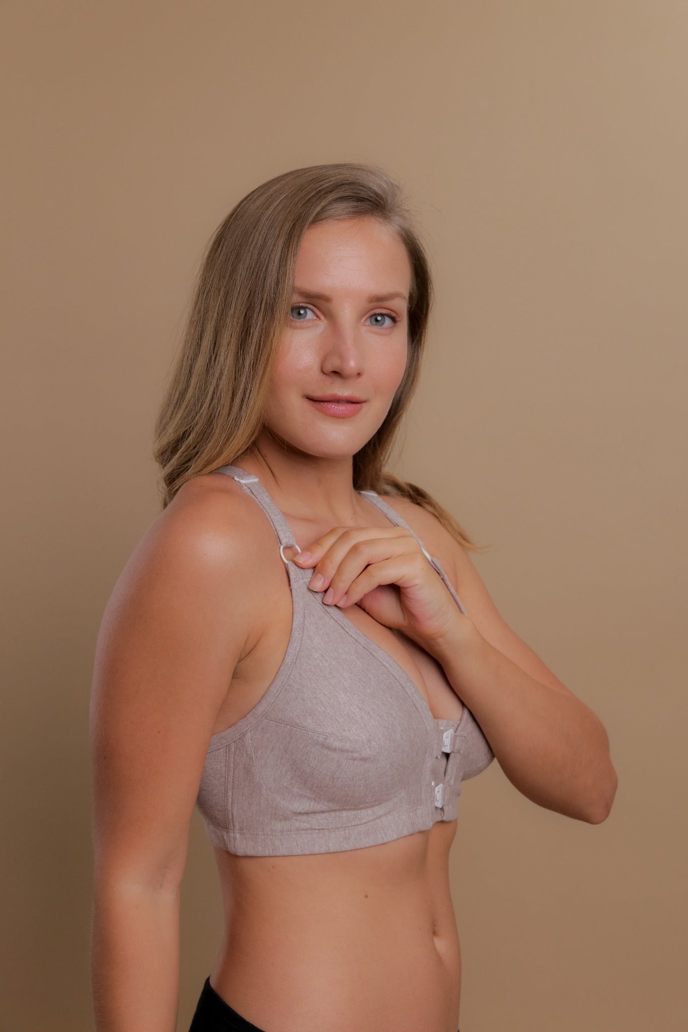 Soutien-gorge de soutien avec fermeture à l'avant et dos nageur pour femmes