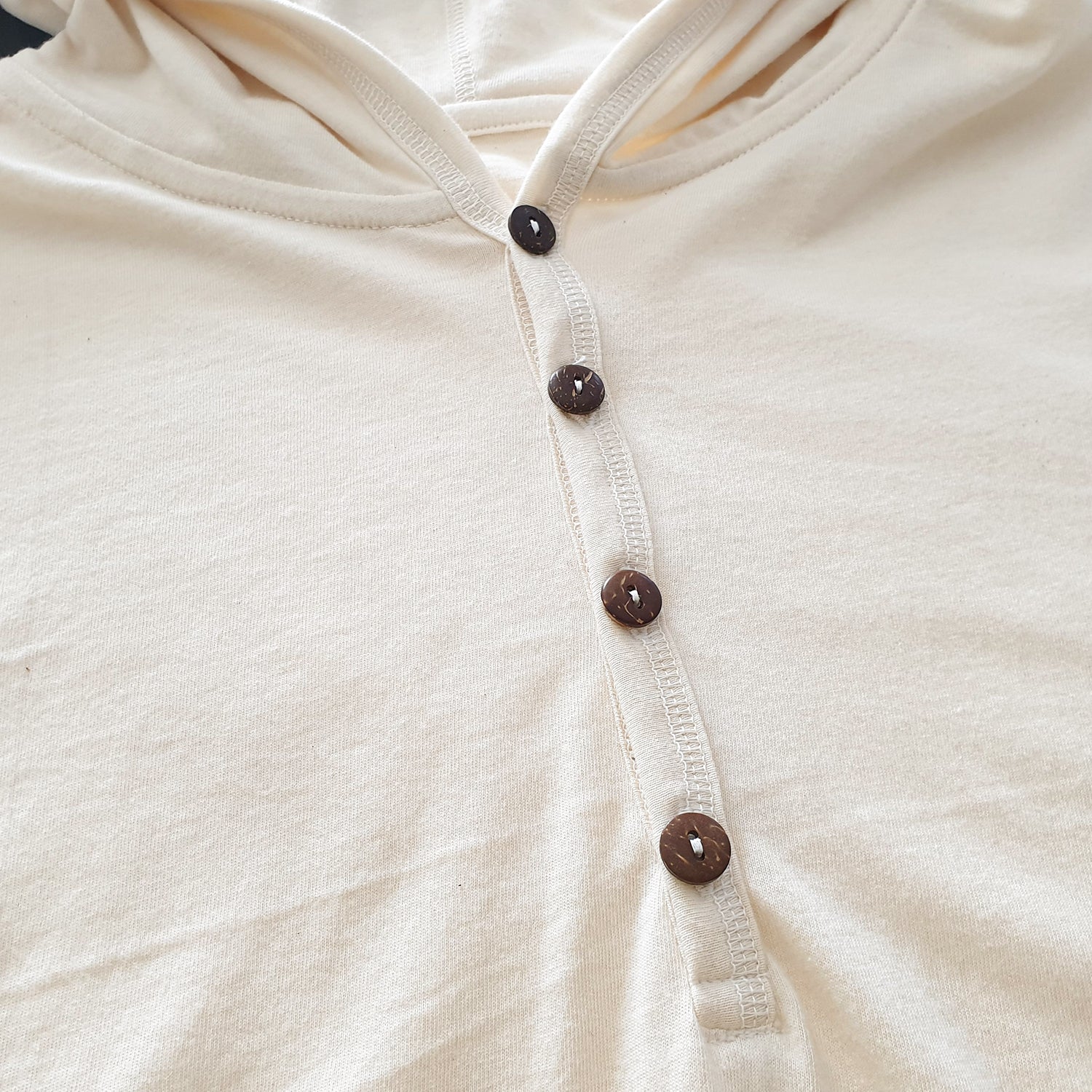 Langärmliger, leichter Jersey-Hoodie für Herren