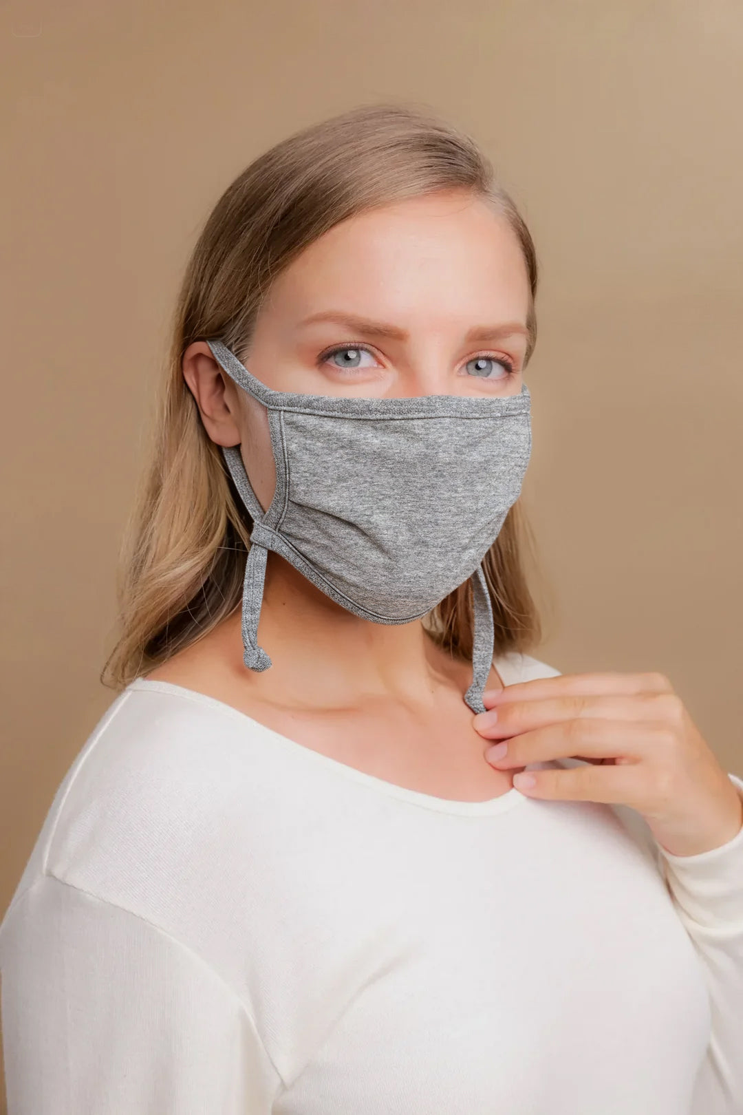 Hypoallergenic Face Mask with Adjustable Earloops (2/pack )