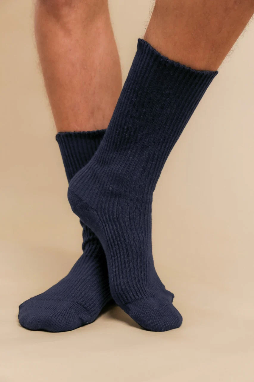 Elite Elastic-Free 100% Cotton Socks (2pairs/pack)