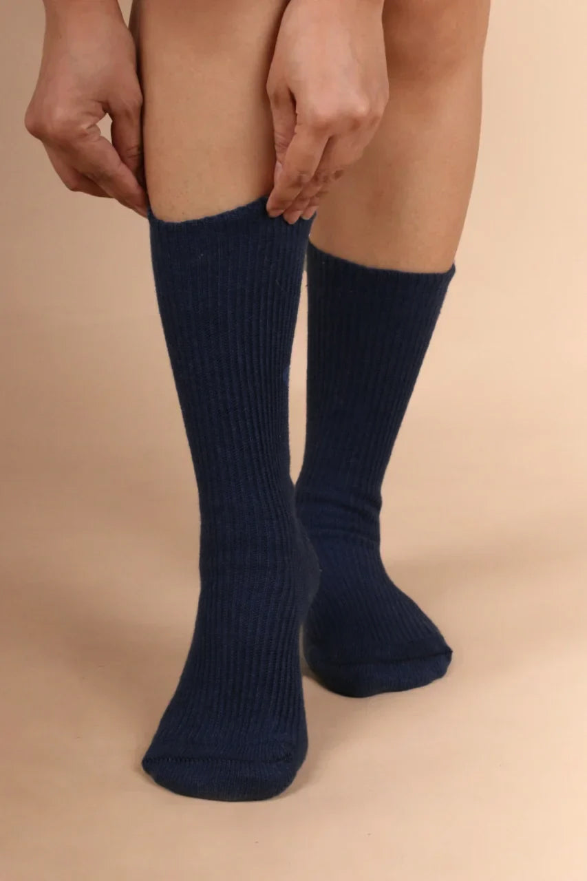Elite Elastic-Free 100% Cotton Socks (2pairs/pack)