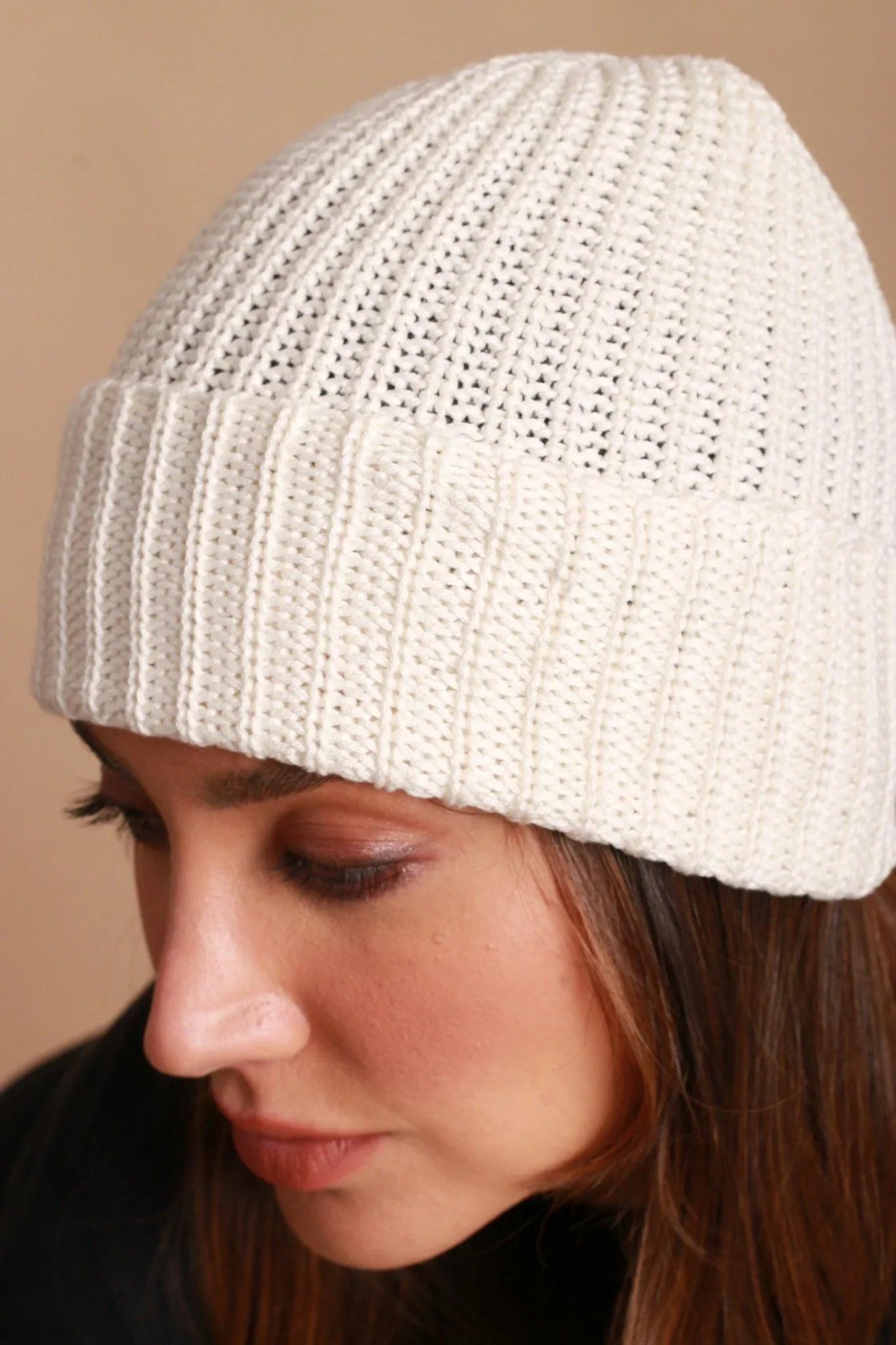 100% Organic Cotton Knitted Beanie