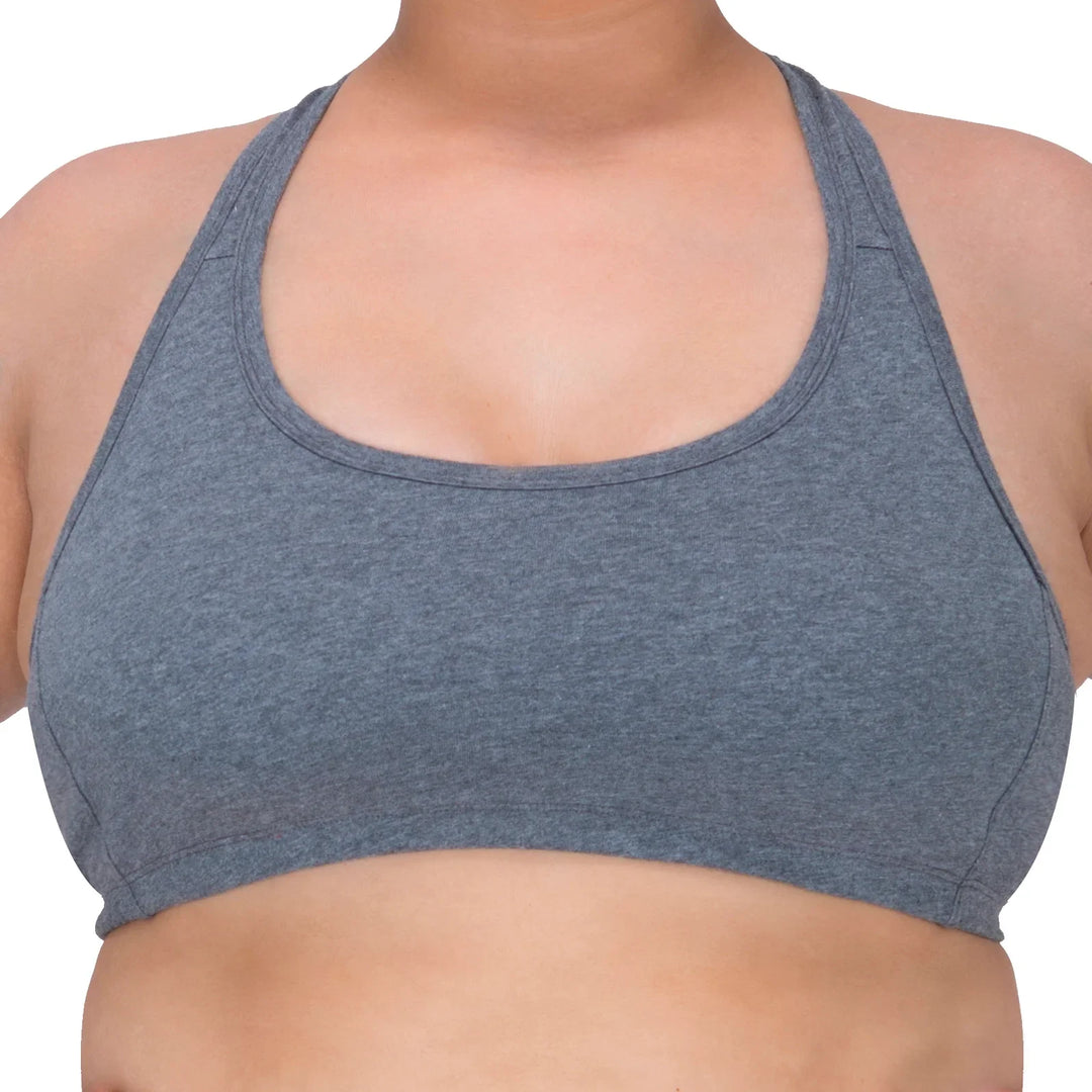 Soutien-gorge court à dos nageur pour femme 