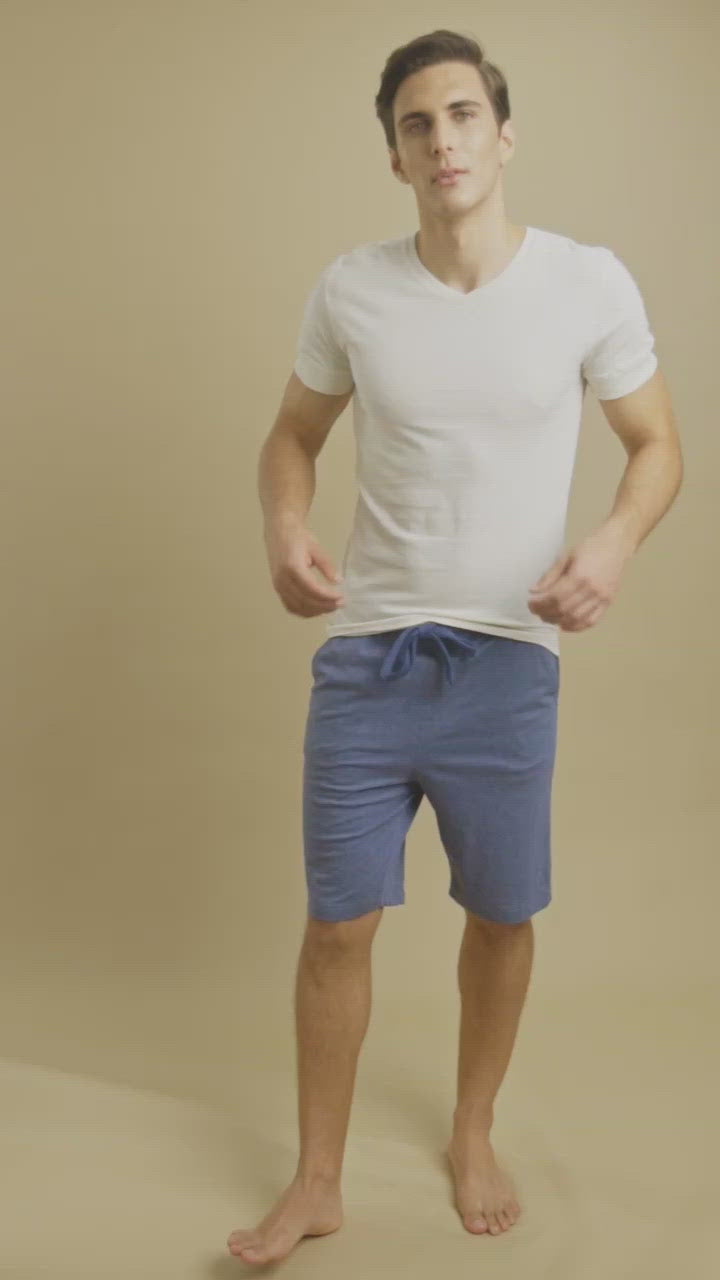 Men's Athletic V-Neck Shirt - Cottonique