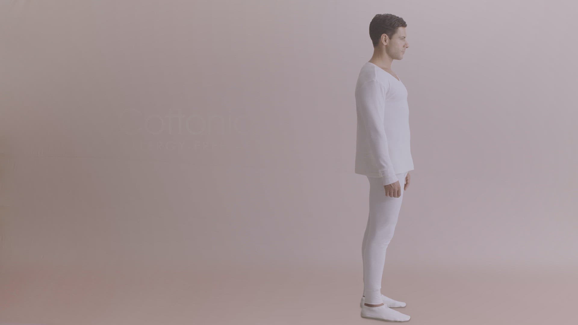 Men's Thermal Base Layer Long Johns with Fly