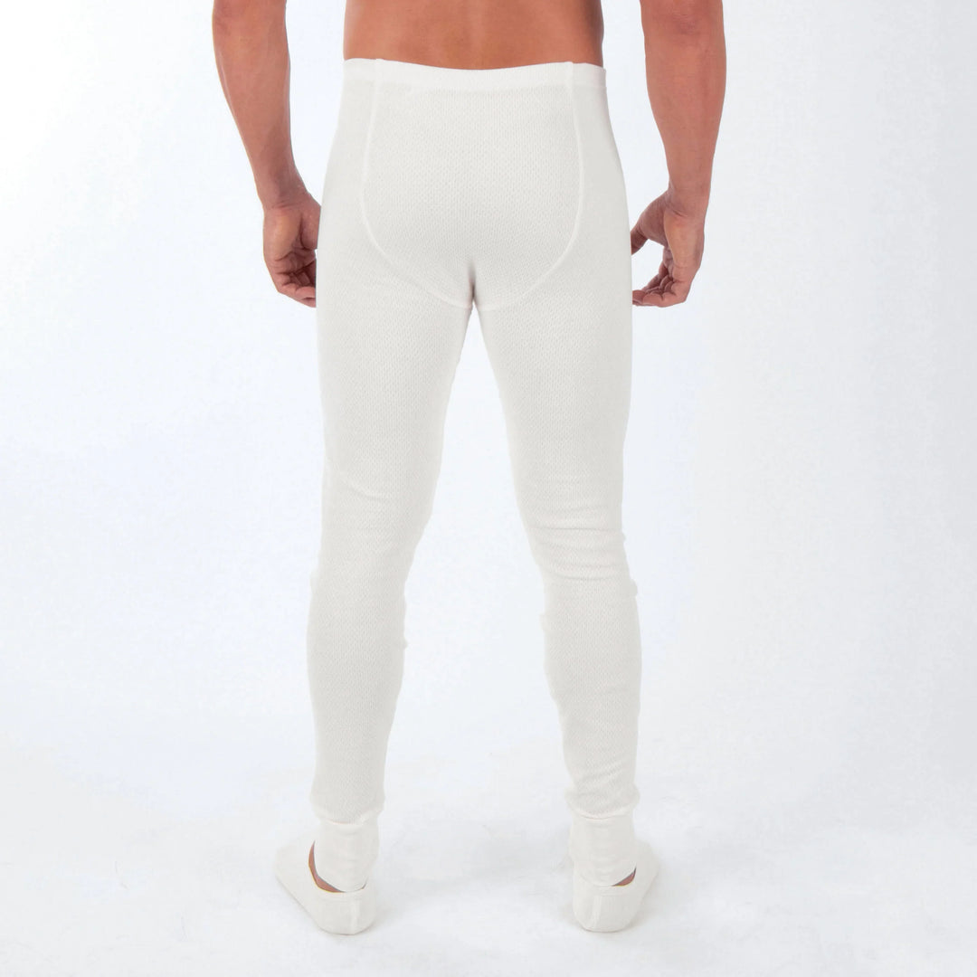 Caleçon long thermique pour homme avec braguette