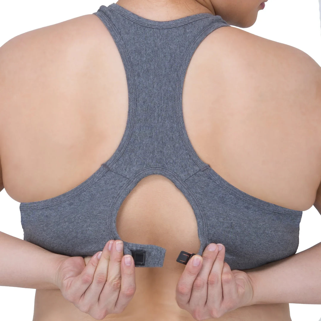 Soutien-gorge court à dos nageur pour femme 