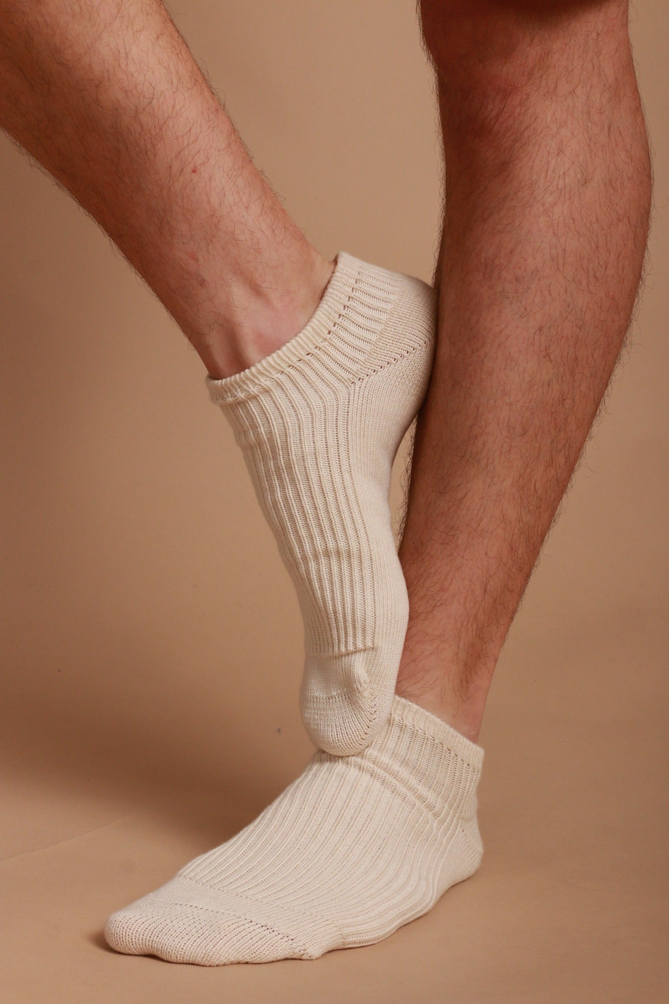 Latex-Free 100% Organic Cotton Ankle Socks (2pairs/pack)