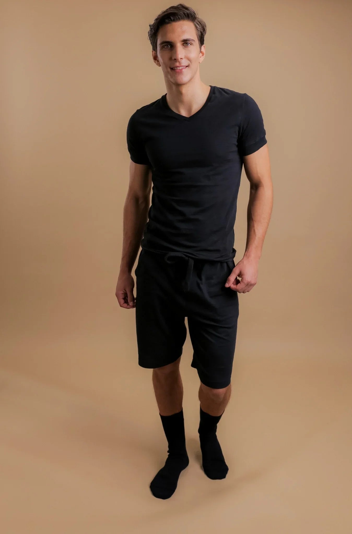 Men's Athletic V-Neck Shirt